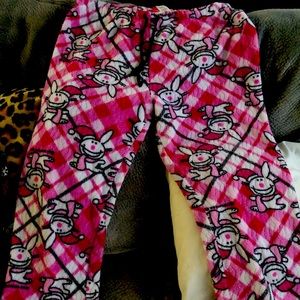 Happy bunny PJ pants 2XL fleece